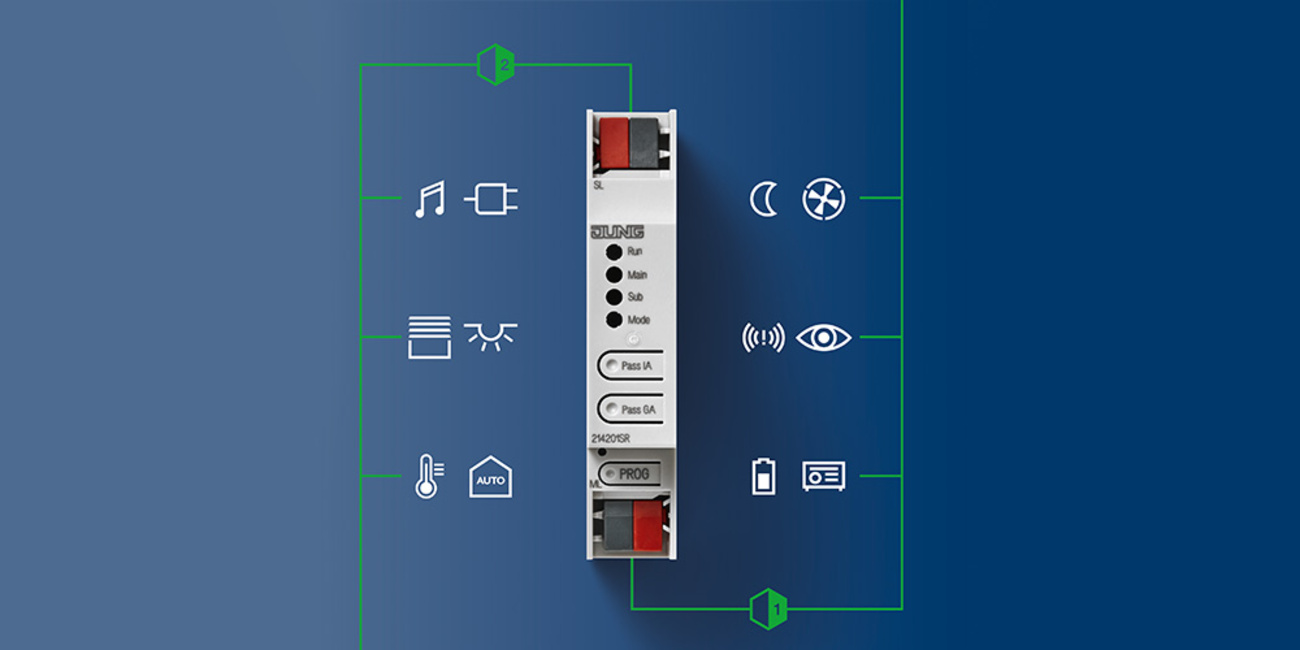 KNX Bereichs- und Linienkoppler bei manes die electro gmbh in Erfurt